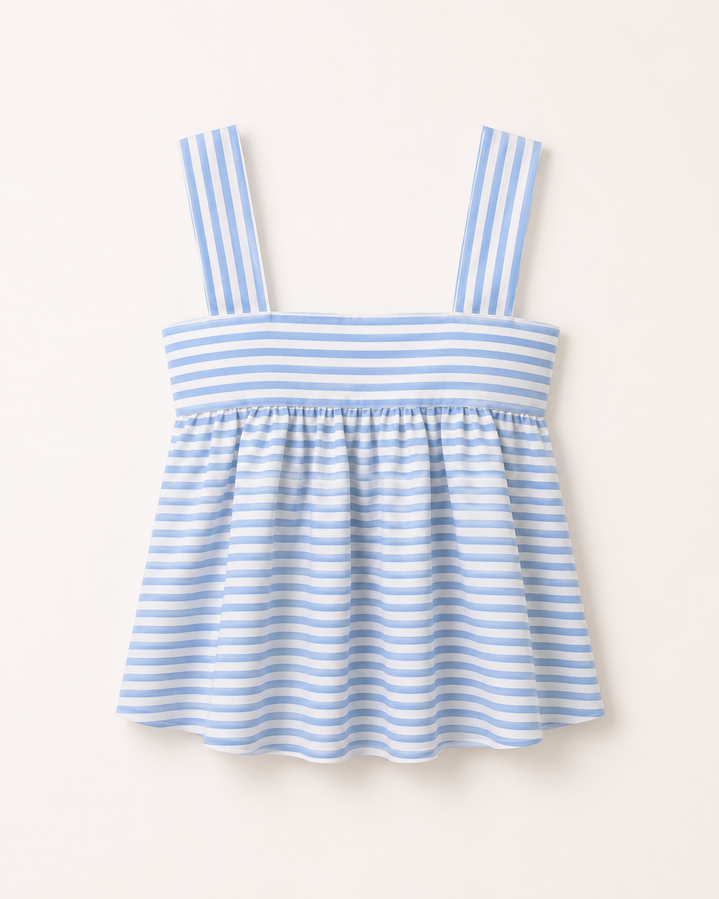 Striped Babydoll Tank